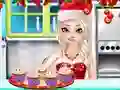 بازی Frozen Christmas Cupcake Maker آنلاین