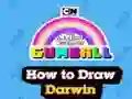 بازی The Amazing World of Gumball How to Draw Darwin آنلاین