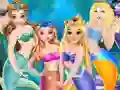 بازی Princess Mermaid Style Dress Up آنلاین