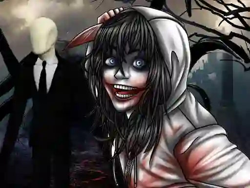 بازی Jeff The Killer The Hunt For The Slenderman آنلاین
