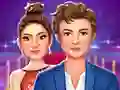 بازی Celebrity Couple Red Carpet Fashion آنلاین