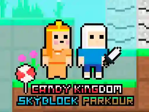 بازی Candy Kingdom Skyblock Parkour آنلاین
