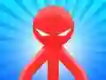 بازی Red Stickman vs Monster School آنلاین