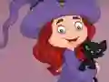 بازی G2E Happy Witch Girl And Cat Room Escape آنلاین