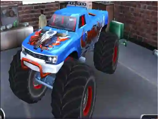بازی Monster Truck Stunt Adventure آنلاین