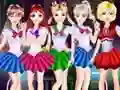 بازی Sailor Girl Battle Outfit آنلاین