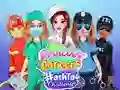 بازی Princess Careers Hashtag Challenge آنلاین