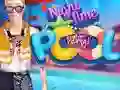 بازی Night Time Pool Party آنلاین