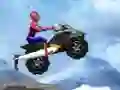 بازی Spiderman Snow Scooter آنلاین