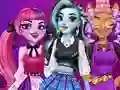بازی High School Princess Monster Mash آنلاین