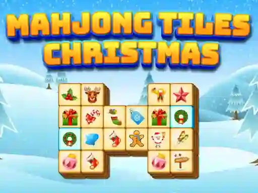 بازی Mahjong Tiles Christmas آنلاین