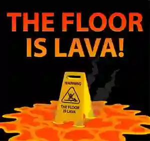 بازی The Floor is Lava آنلاین