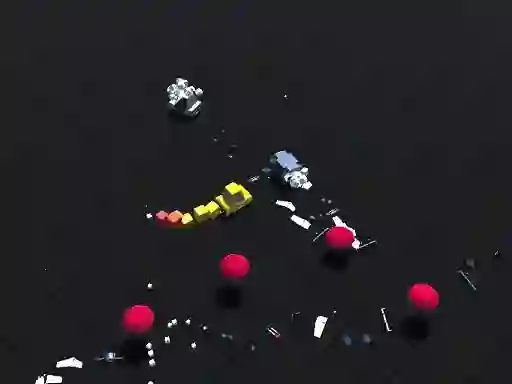 بازی Pixel Car vs Cops 2020 آنلاین