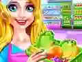 بازی Supermarket Girl Cleanup آنلاین