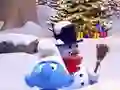 بازی Smurfy Snowballs آنلاین