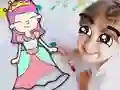 بازی Coloring Book: Prince And Princess آنلاین