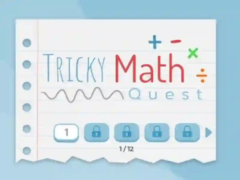 بازی Tricky Math Quest آنلاین
