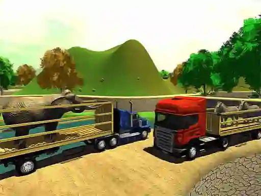 بازی Offroad Animal Truck Transport Simulator 2020 آنلاین