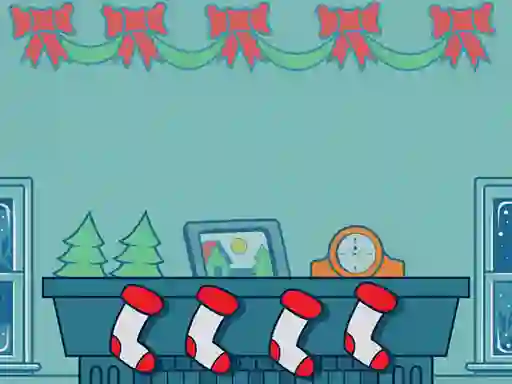 بازی Christmas Stockings Memory آنلاین