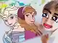 بازی Coloring Book: Frozen آنلاین