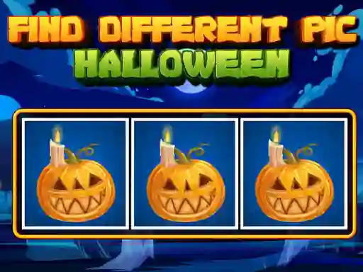 بازی Find Different Pic Halloween آنلاین