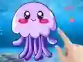 بازی Coloring Book: Jellyfish آنلاین