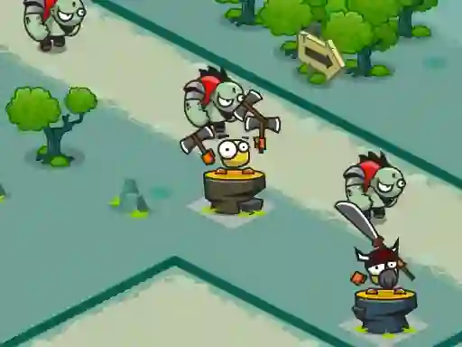 بازی King Bird Tower Defense آنلاین