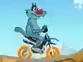 بازی Oggy And The Cockroaches Bike آنلاین