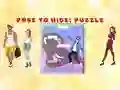 بازی Pose To Hide Puzzle آنلاین