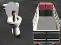 بازی Truck Simulator Carry Skibidi toilet آنلاین
