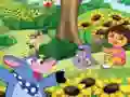 بازی Dora find differences آنلاین