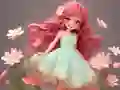 بازی Coloring Book: Flower Dress آنلاین