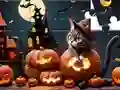 بازی Jigsaw Puzzle: Halloween Cat آنلاین