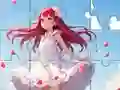 بازی Jigsaw Puzzle: White Dress Girl آنلاین