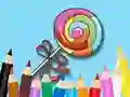 بازی Coloring Book: Lollipop آنلاین