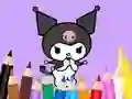 بازی Coloring Book: Kuromi Carries Bag آنلاین