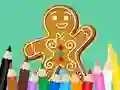 بازی Coloring Book: Gingerbreads آنلاین