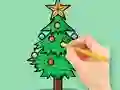 بازی Coloring Book: Christmas Tree آنلاین