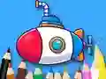 بازی Coloring Book: Submarine آنلاین