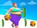 بازی Muscle Girl Calorie Run آنلاین