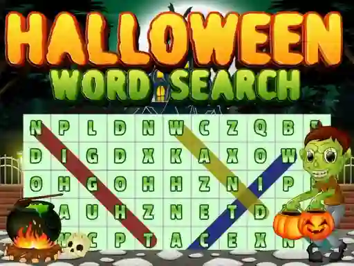 بازی Halloween Words Search آنلاین