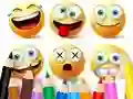 بازی Coloring Book: Funny Emoji آنلاین