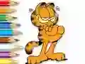 بازی Coloring Book: Garfield Hamburger آنلاین