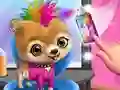 بازی  Rock Star Animal Hair Salon آنلاین