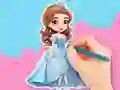 بازی Coloring Book: Chibi Princess آنلاین