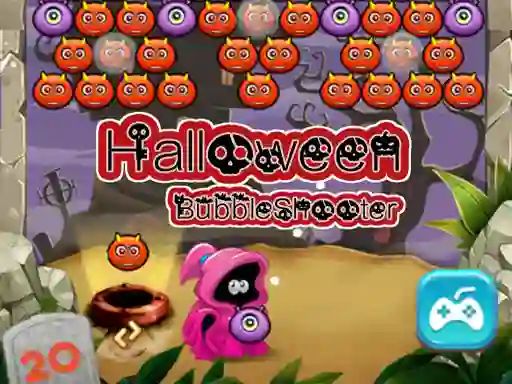 بازی Halloween Bubble Shooter آنلاین