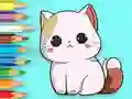 بازی Coloring Book: Cute Kitten آنلاین