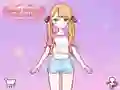 بازی Anime Dress Up Doll Dress Up آنلاین