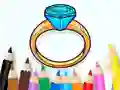 بازی Coloring Book: Gemstone Ring آنلاین