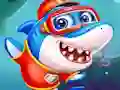 بازی Little Panda Shark Family آنلاین